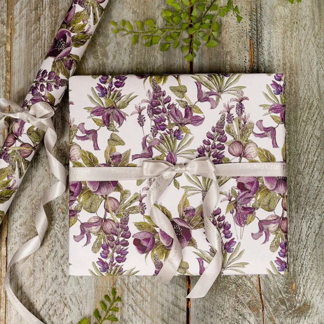 Mulberry Gift Wrap - Set of 3 Sheets - Toasted Crumpet (US Duties Paid)