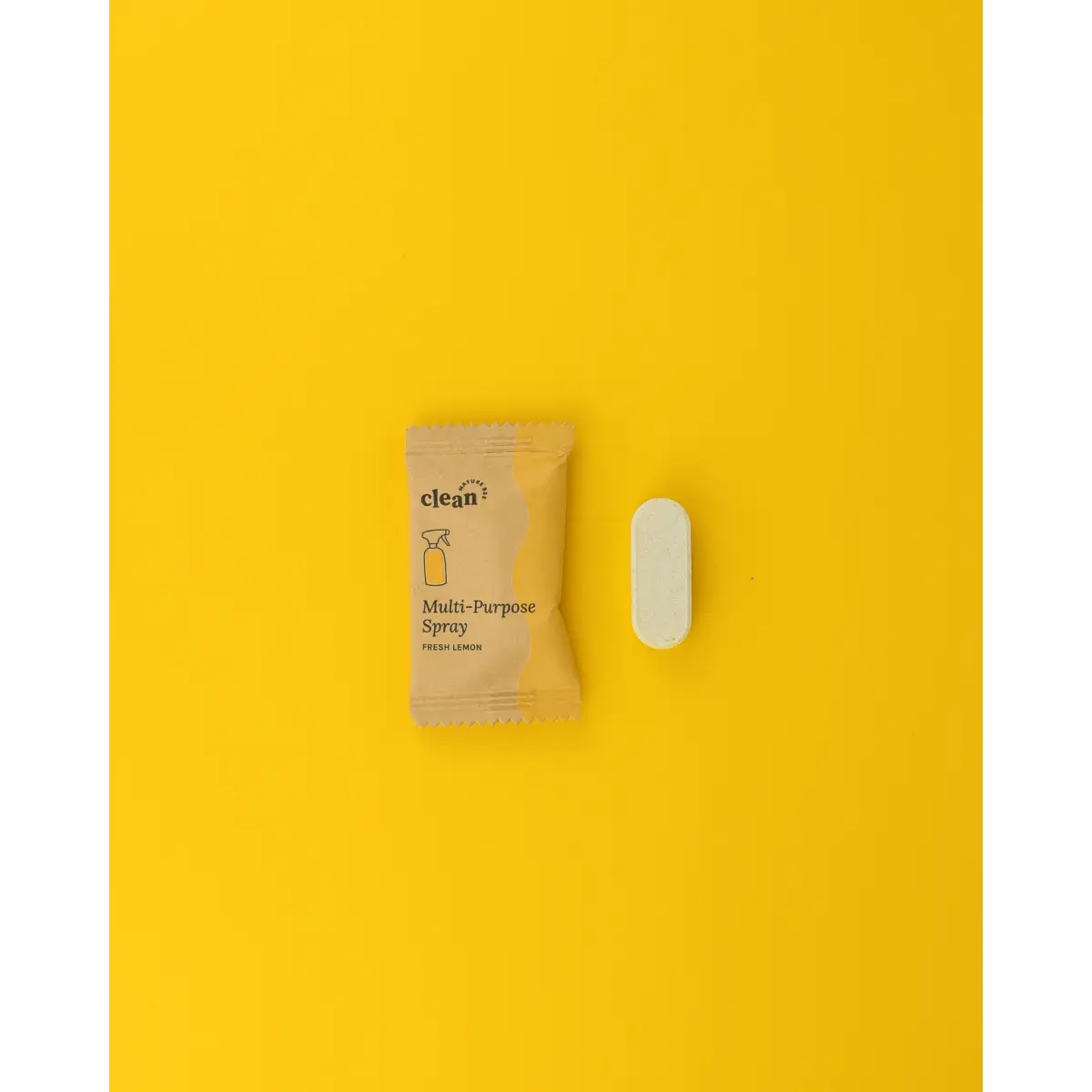 Multi-Purpose Spray - Concentrate Refill Tablet - Fresh Lemon - NATURE BEE