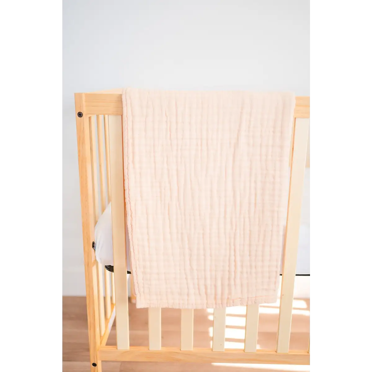 Muslin 6-Layer Blanket - Apricot - Harp Angel Boutique