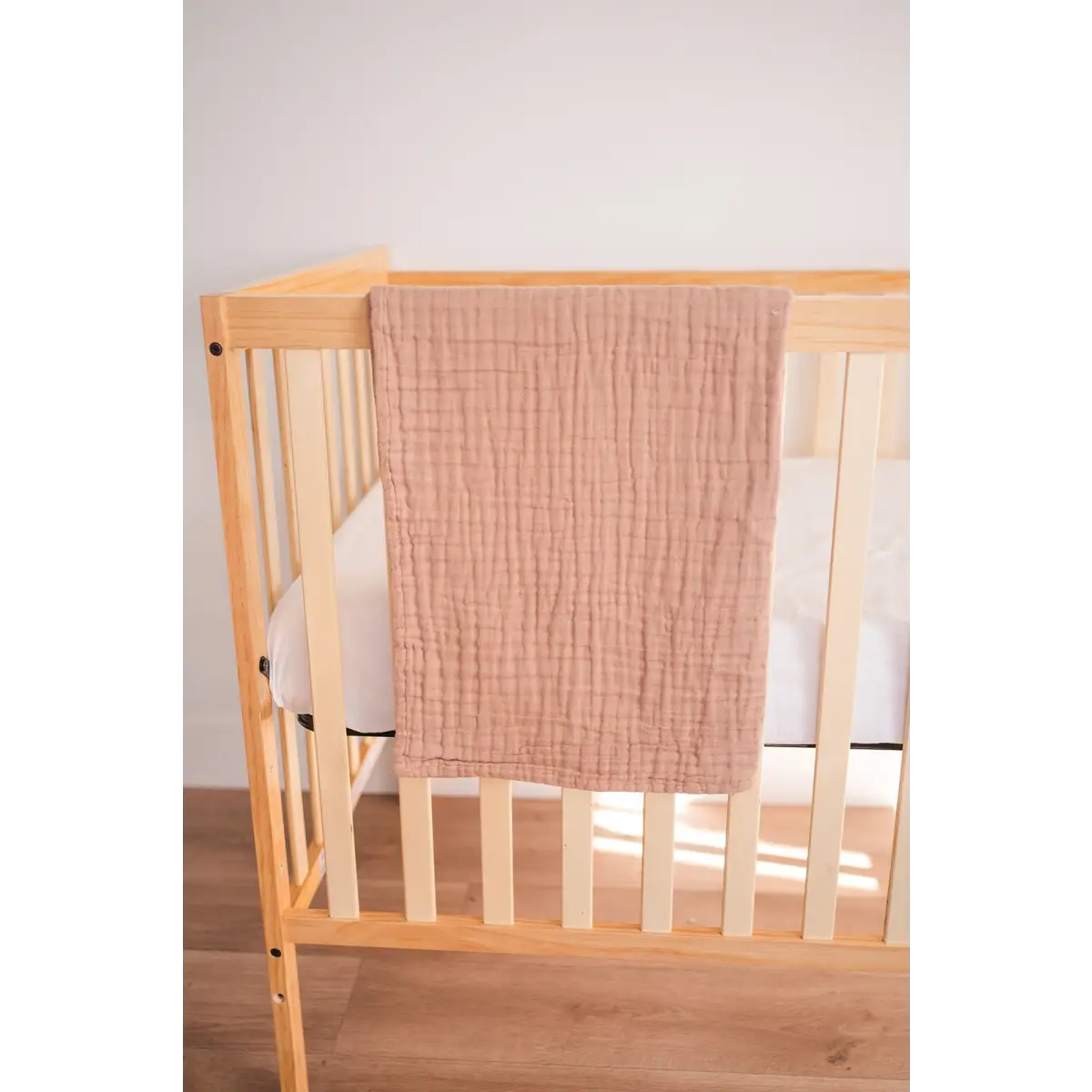 Muslin 6-Layer Blanket - Brown - Harp Angel Boutique