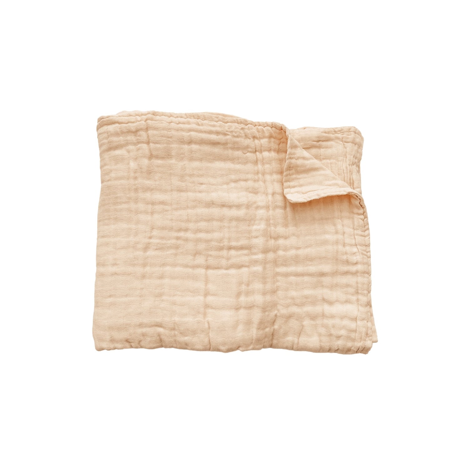 Muslin 6-Layer Blanket - Apricot - Harp Angel Boutique