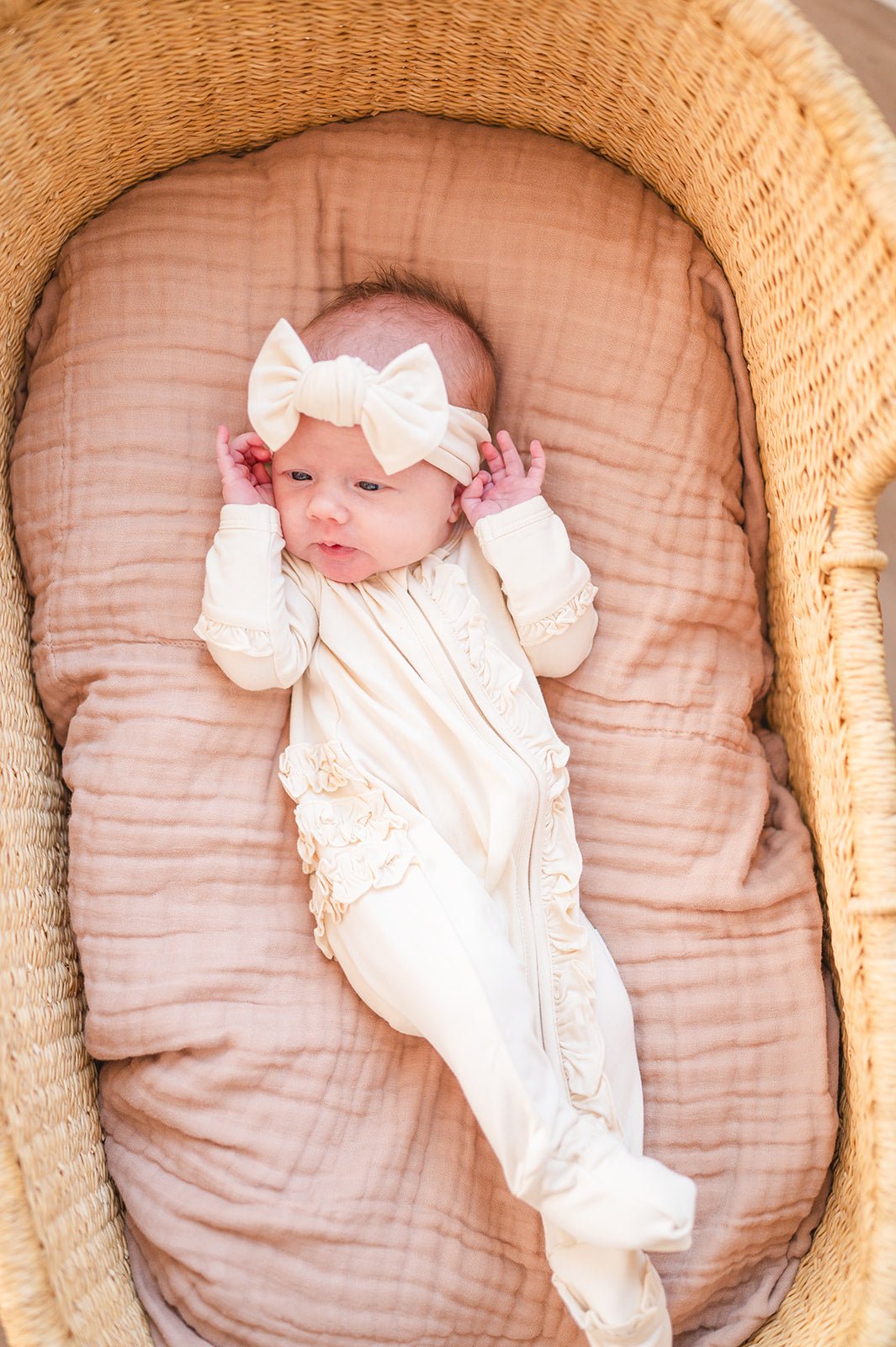 Muslin 6-Layer Blanket - Brown - Harp Angel Boutique