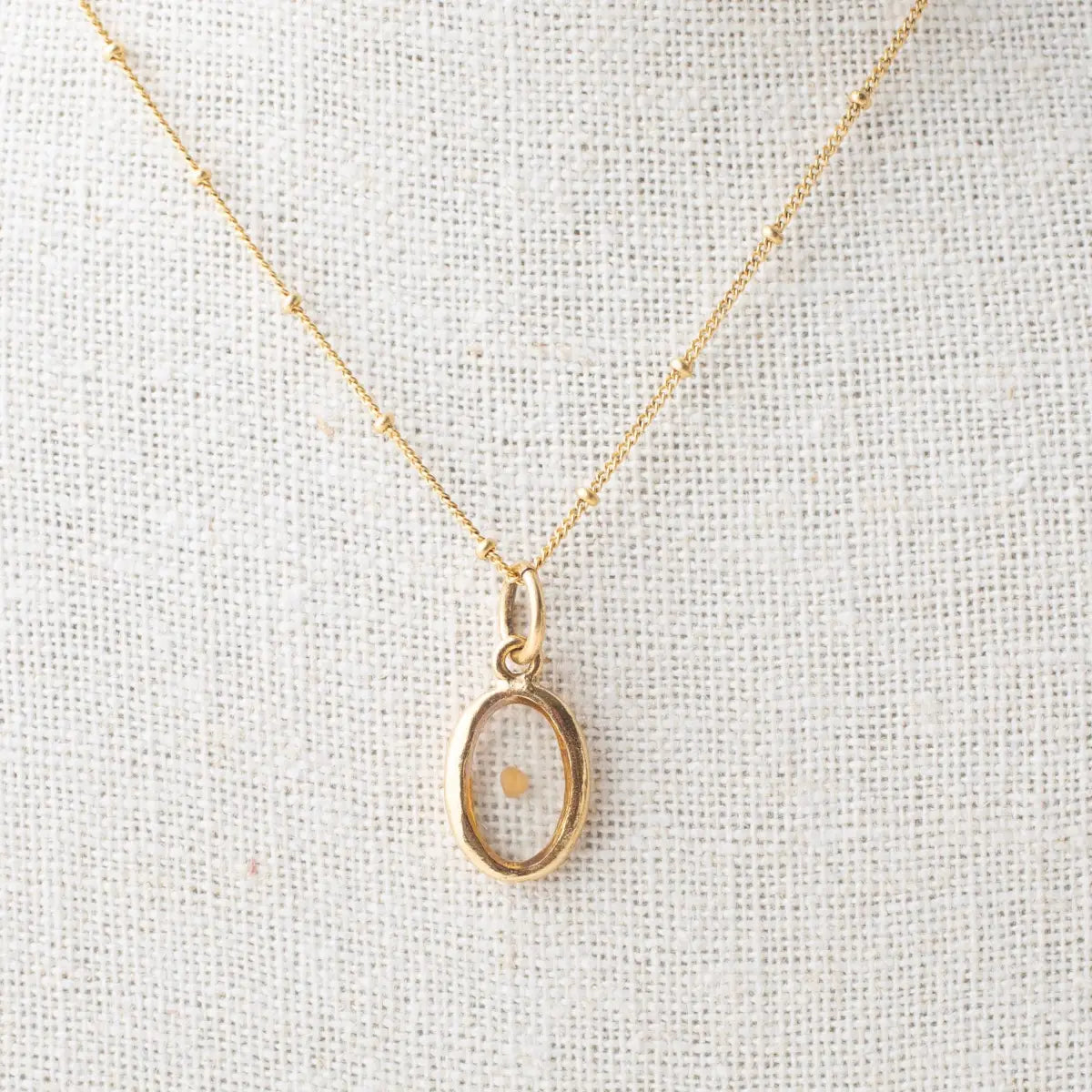 Mustard Seed Charm - Necklace or Bracelet - Bel Kai