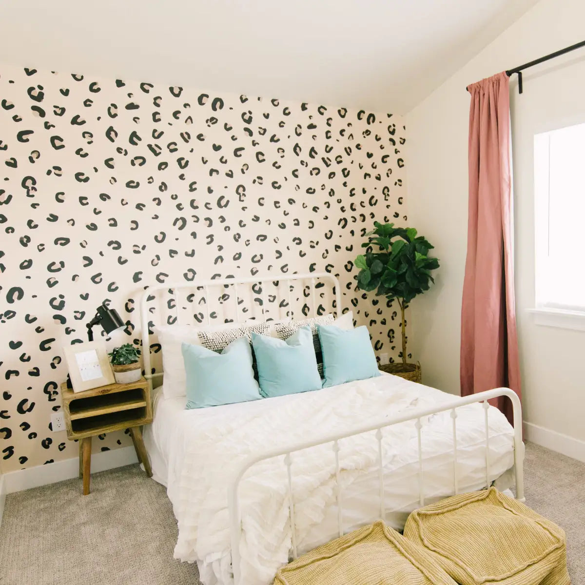 Nala Wallpaper - Leopard Print - by Erika Senneff - Loomwell Home Goods