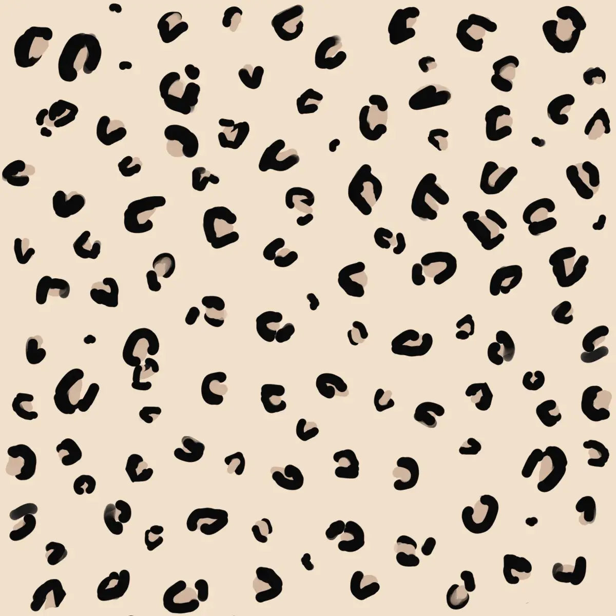Nala Wallpaper - Leopard Print - by Erika Senneff - Sample 1 foot by 1 foot - Loomwell Home Goods