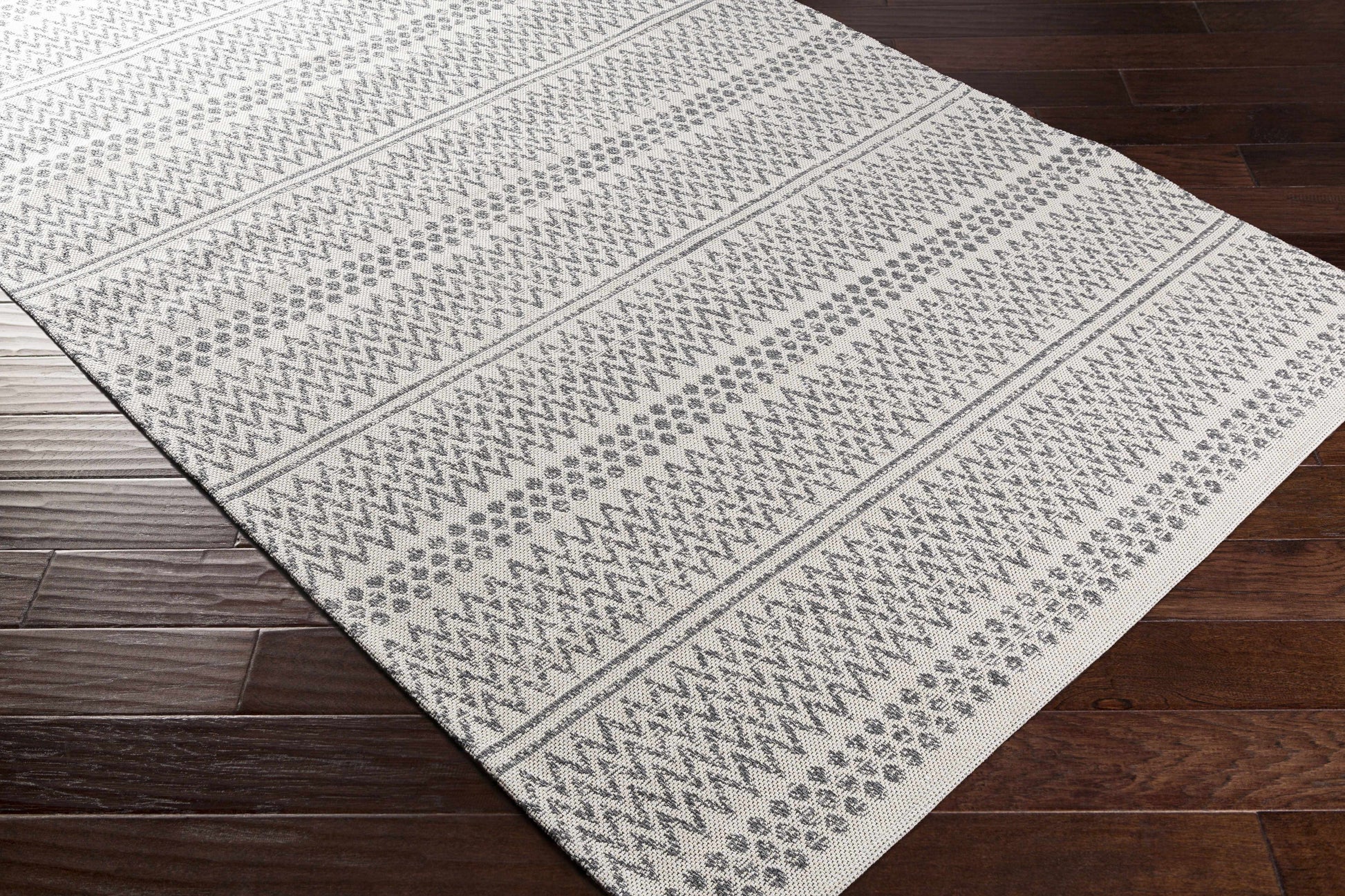 Gray Global Cotton Rug - Boutique Rugs