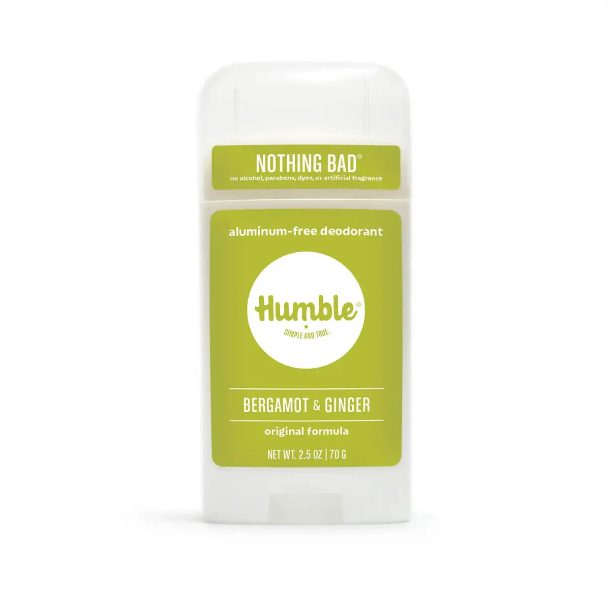 Natural Deodorant - Bergamot & Ginger - Humble Brands Inc.