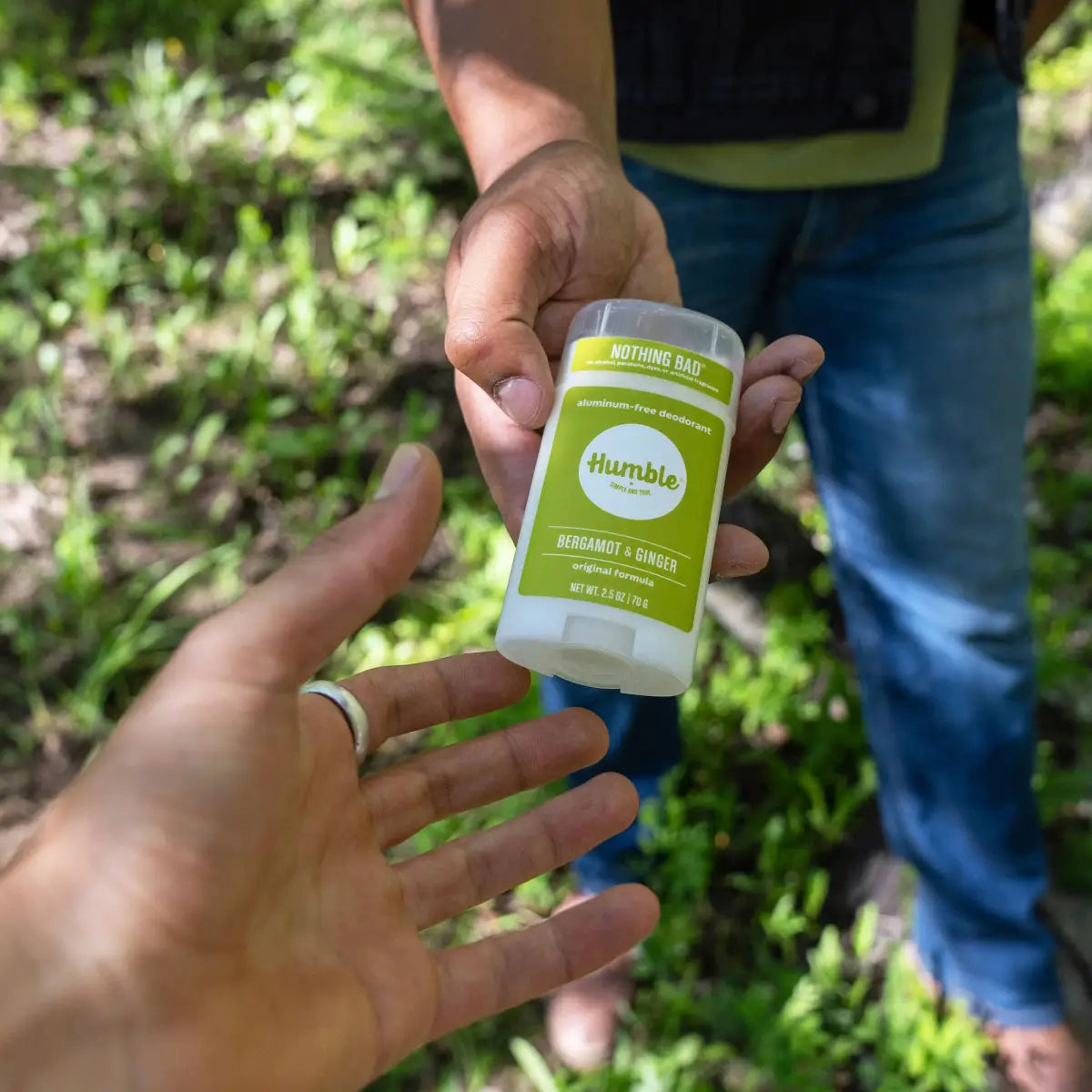 Natural Deodorant - Bergamot & Ginger - Humble Brands Inc.