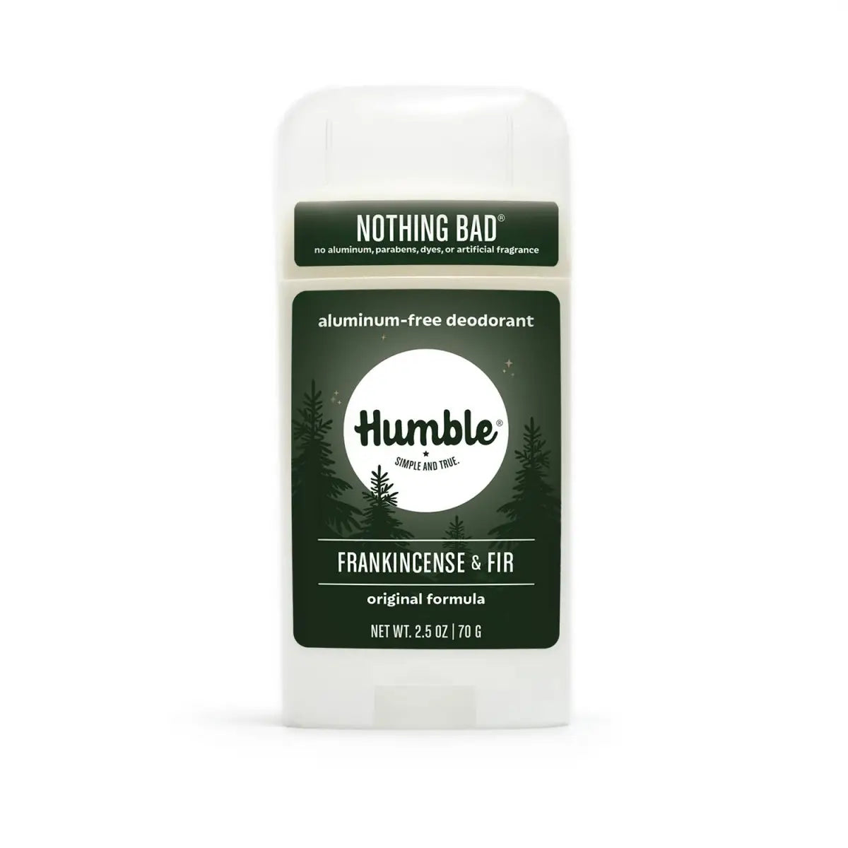 Natural Deodorant - Frankincense & Fir - Humble Brands Inc.