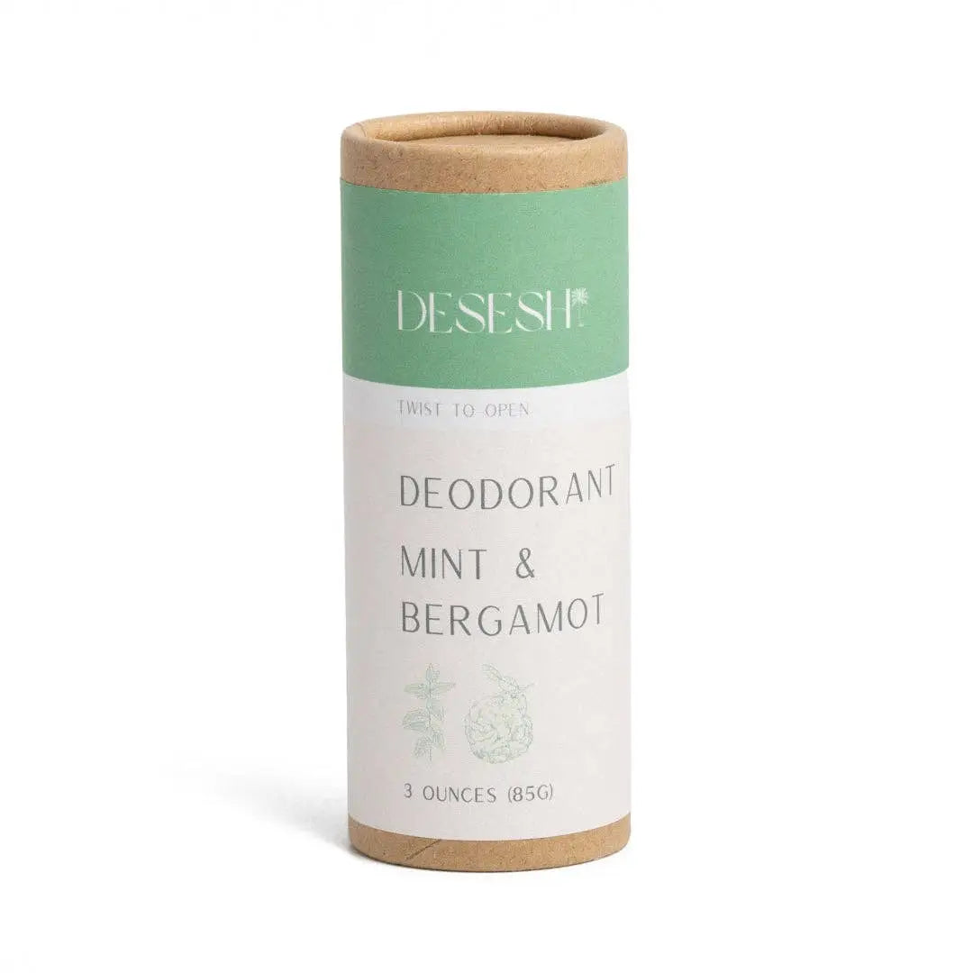 Natural Deodorant: Mint & Bergamot - Desesh