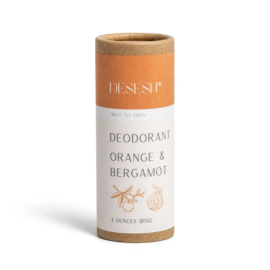 Natural Deodorant: Orange & Bergamot - Desesh