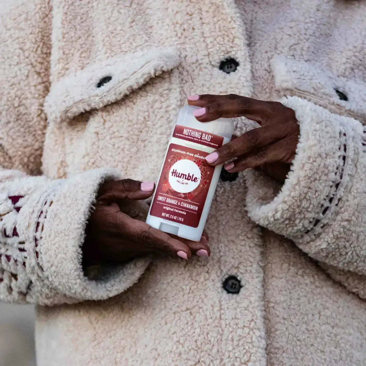 Natural Deodorant - Sweet Orange & Cinnamon - Humble Brands Inc.