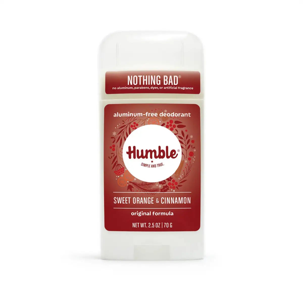 Natural Deodorant - Sweet Orange & Cinnamon - Humble Brands Inc.