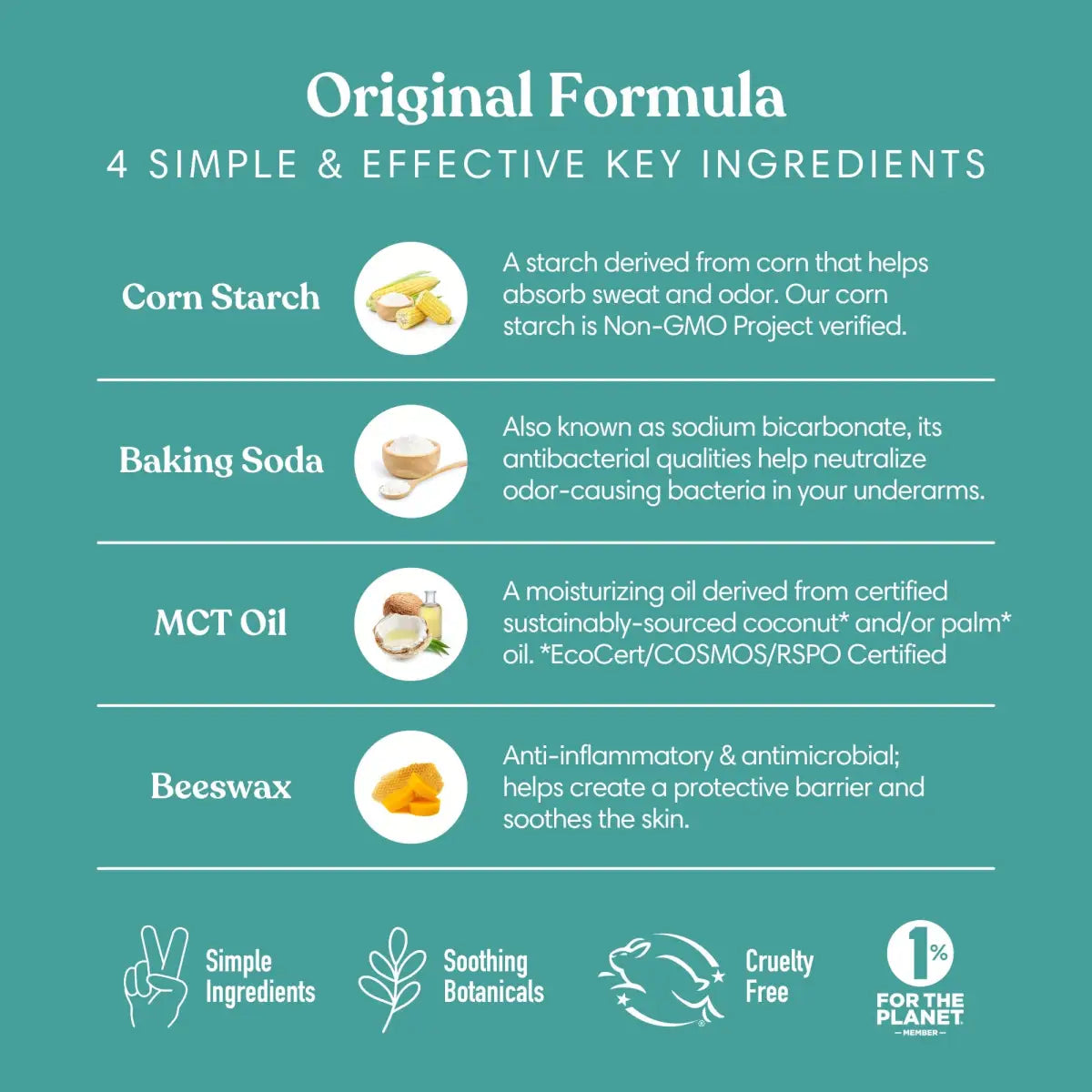 Natural Deodorant - Texas Cedarwood & Grapefruit - Humble Brands Inc.