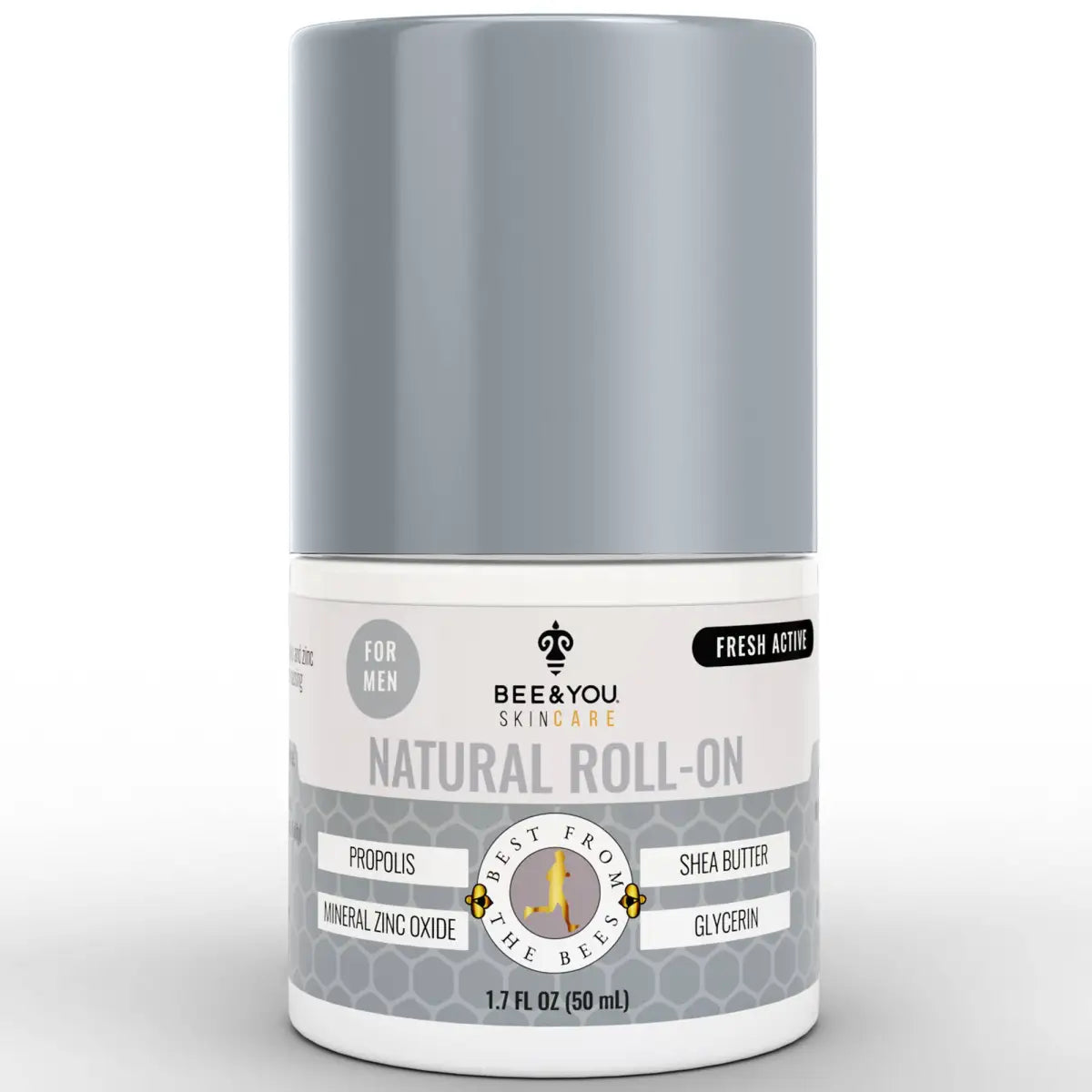 Natural Roll-on Deodorant for Men - BEE&YOU
