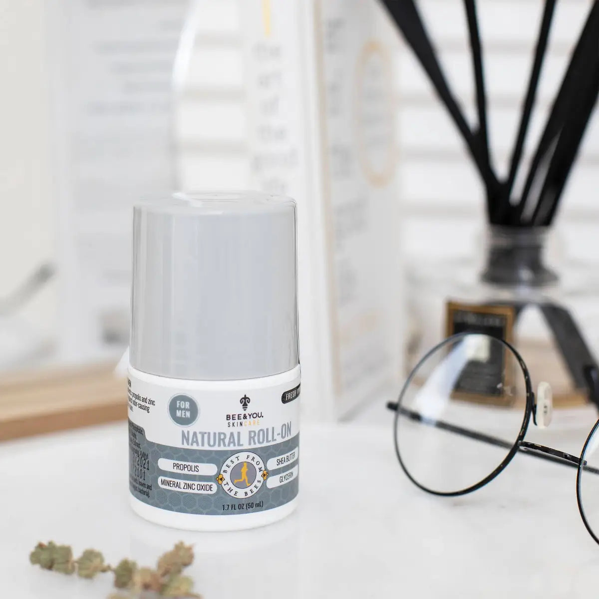 Natural Roll-on Deodorant for Men - BEE&YOU