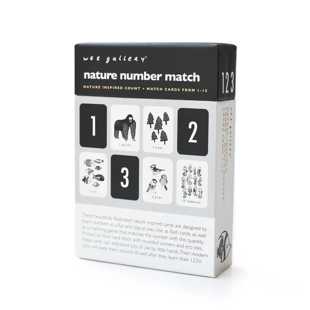 Nature Number Cards - Wee Gallery
