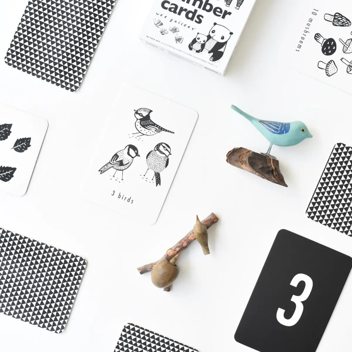 Nature Number Cards - Wee Gallery