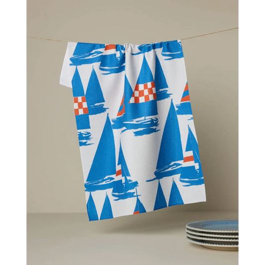 Kitchen Towel - Nautical Mile - Geometry
