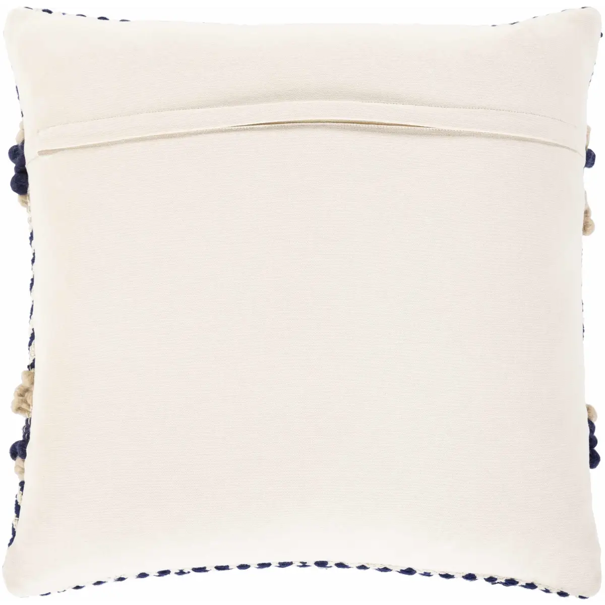 Navy Diamond Chevron Throw Pillow - Boutique Rugs