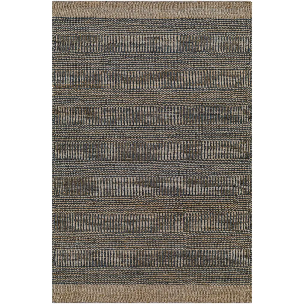 Navy Elle Jute Rug - 5’ x 7’6’’ Rectangle - Boutique Rugs