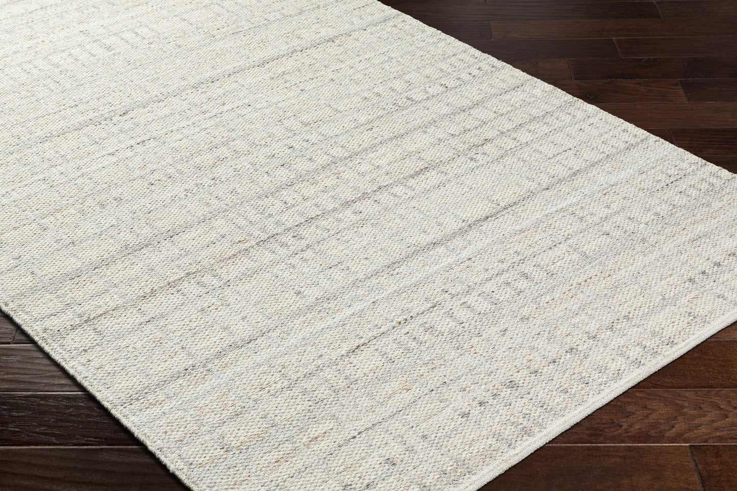 Beige Natural Wool Area Rug - Boutique Rugs