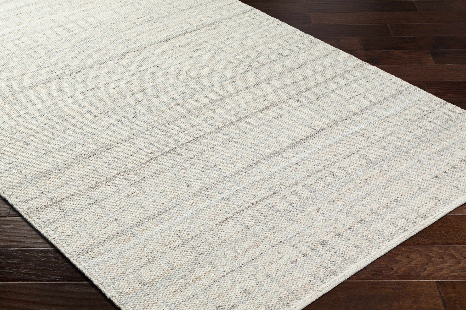Beige Natural Wool Area Rug - Boutique Rugs