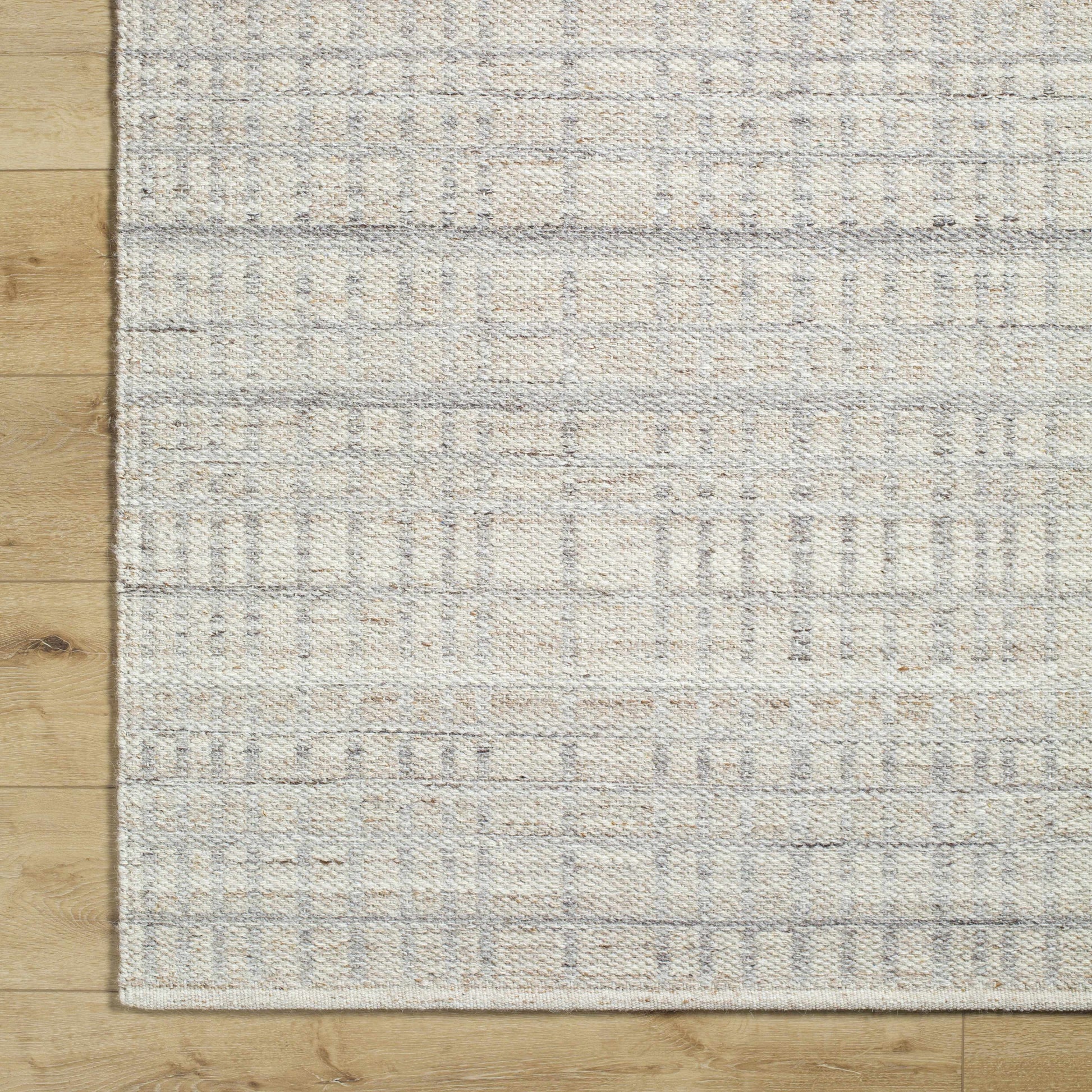 Beige Natural Wool Area Rug - Boutique Rugs