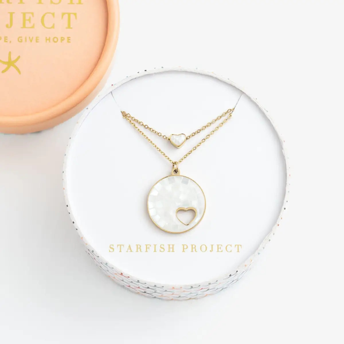 Necklace Set for Mother Daughter or Friendship - Starfish Project