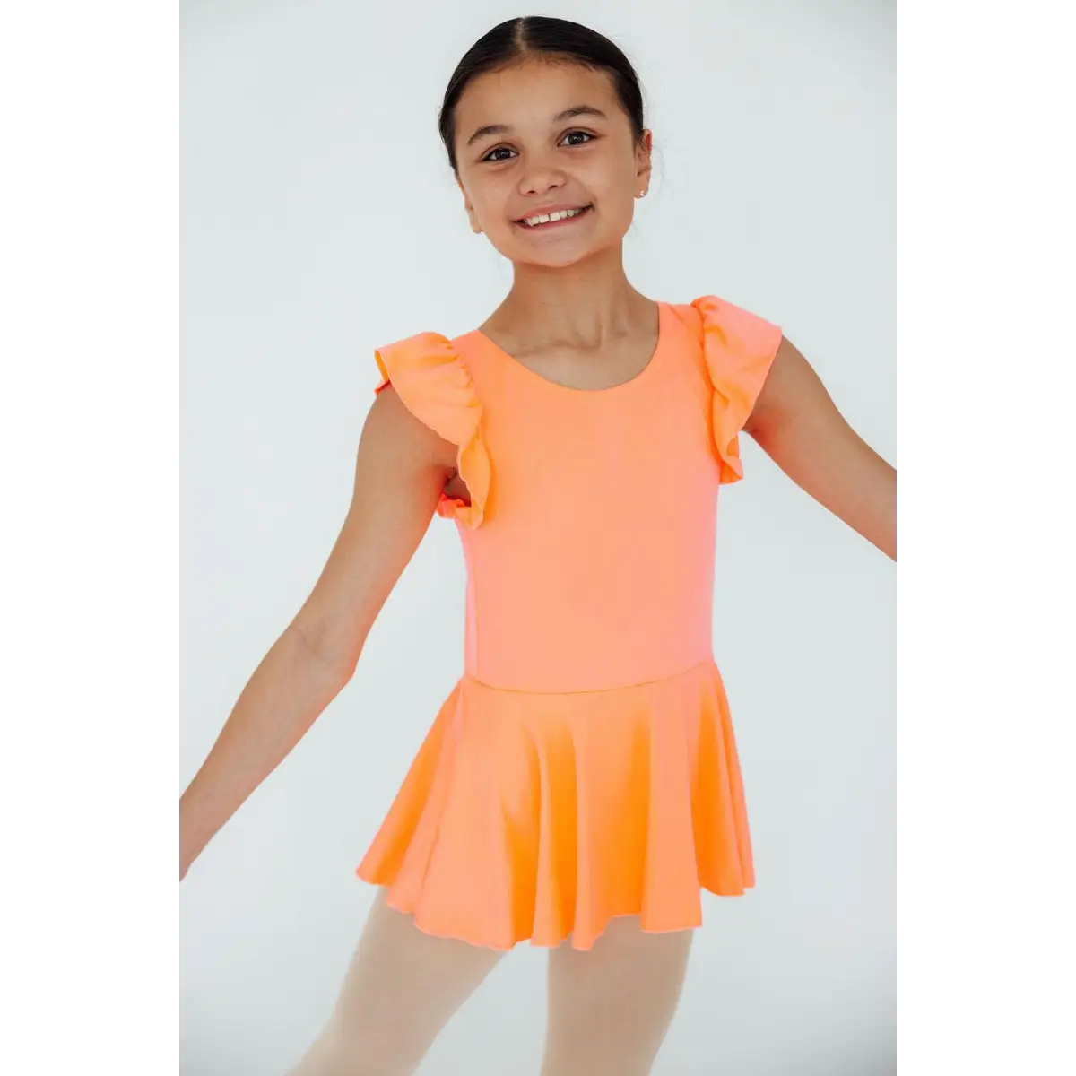 Twirl Leotard - Neon Coral - Mila & Rose ®