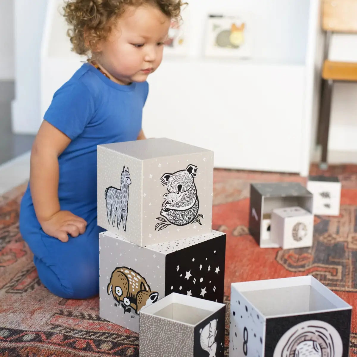 Nesting Blocks - Baby Animals - Wee Gallery