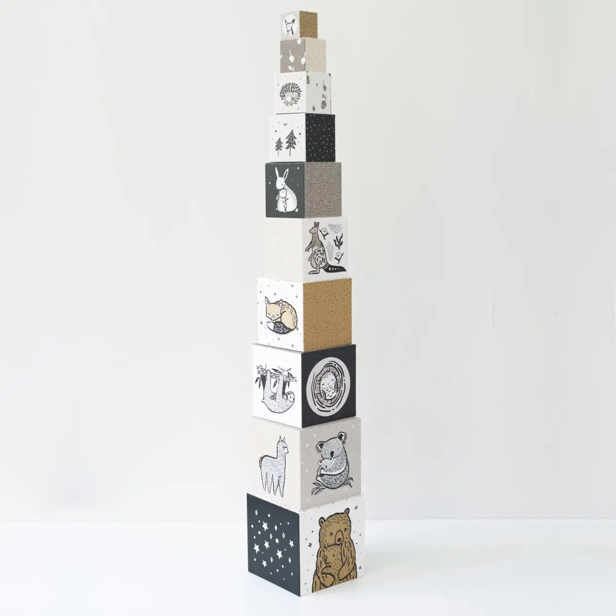 Nesting Blocks - Baby Animals - Wee Gallery