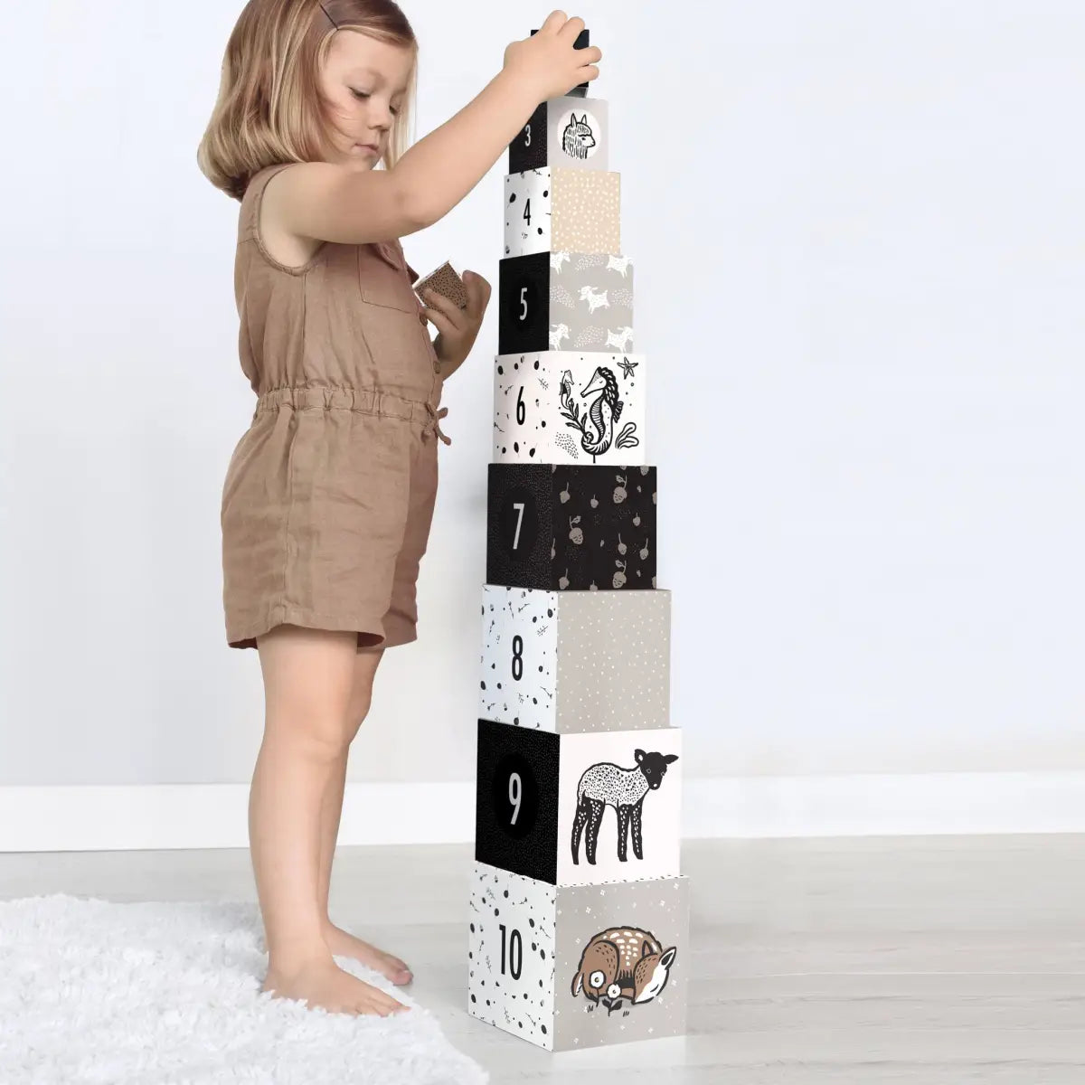Nesting Blocks - Baby Animals - Wee Gallery