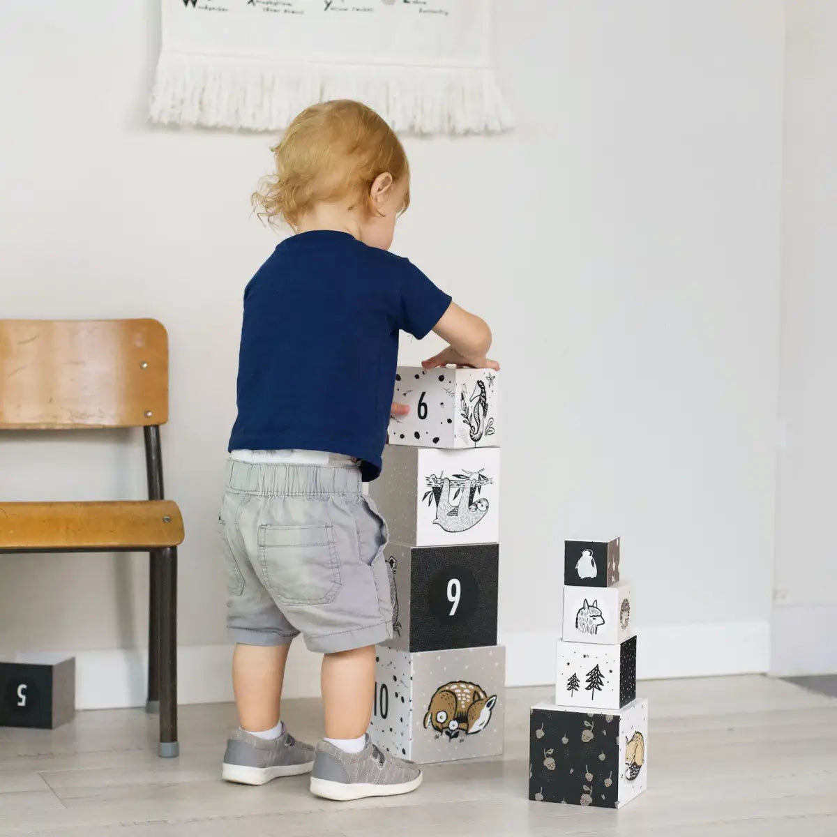 Nesting Blocks - Baby Animals - Wee Gallery