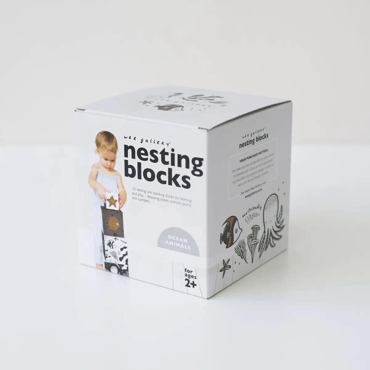Nesting Blocks - Ocean Animals - Wee Gallery
