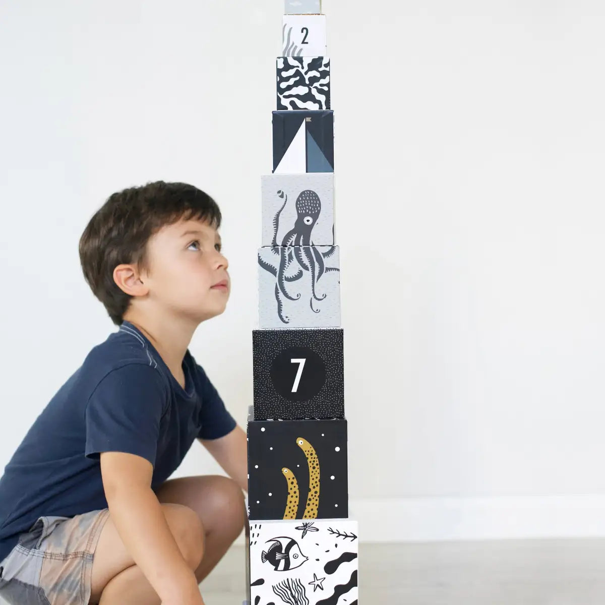 Nesting Blocks - Ocean Animals - Wee Gallery