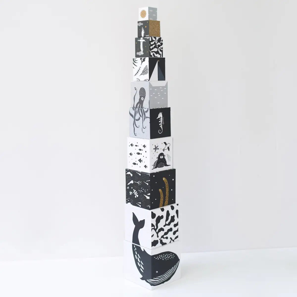 Nesting Blocks - Ocean Animals - Wee Gallery