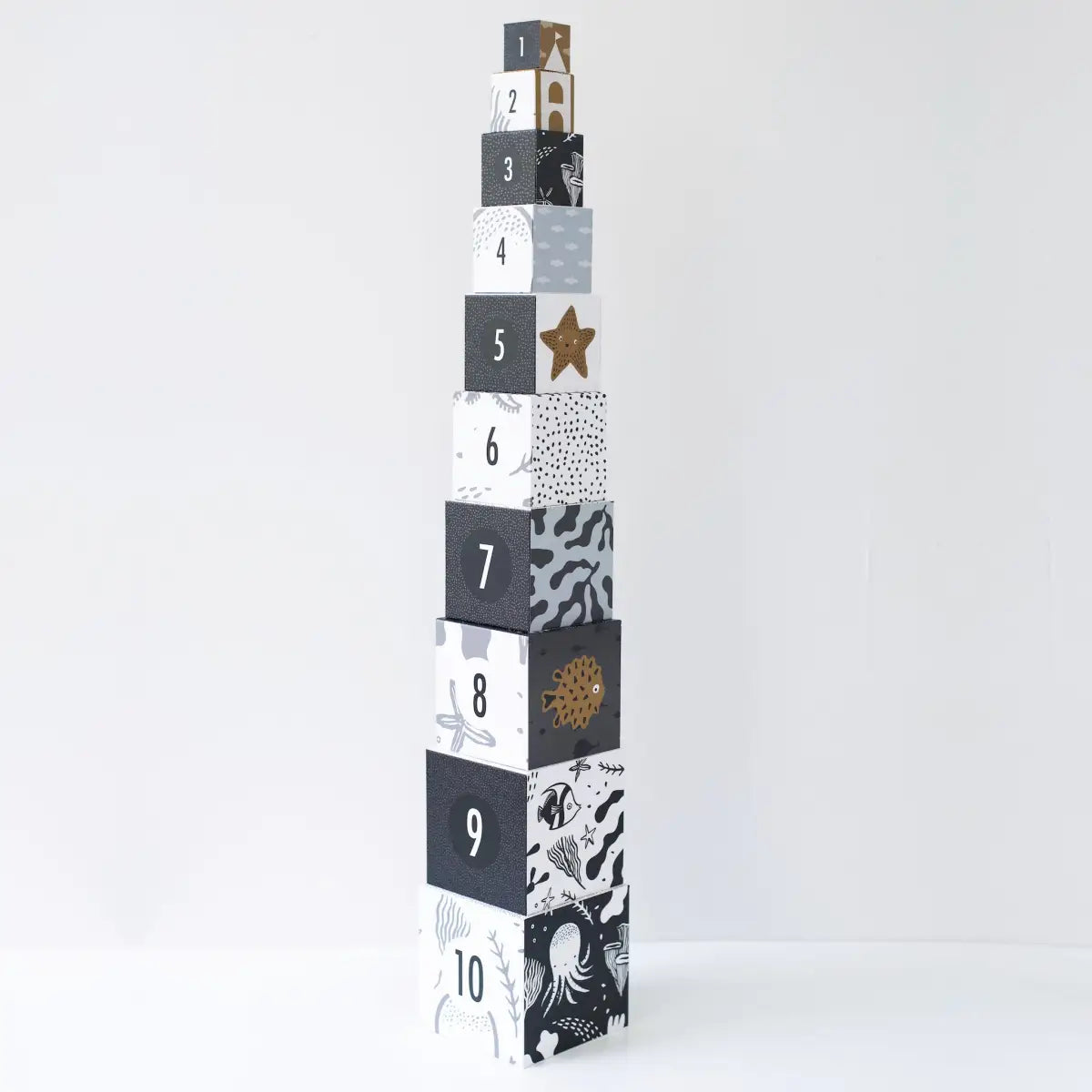 Nesting Blocks - Ocean Animals - Wee Gallery