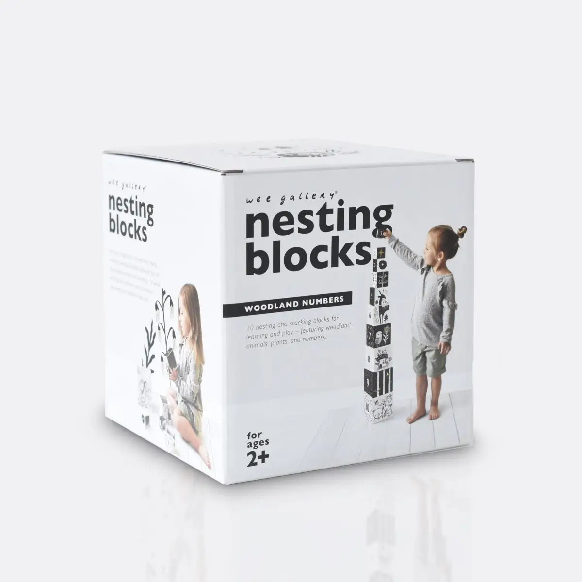 Nesting Blocks - Woodland Numbers - Wee Gallery