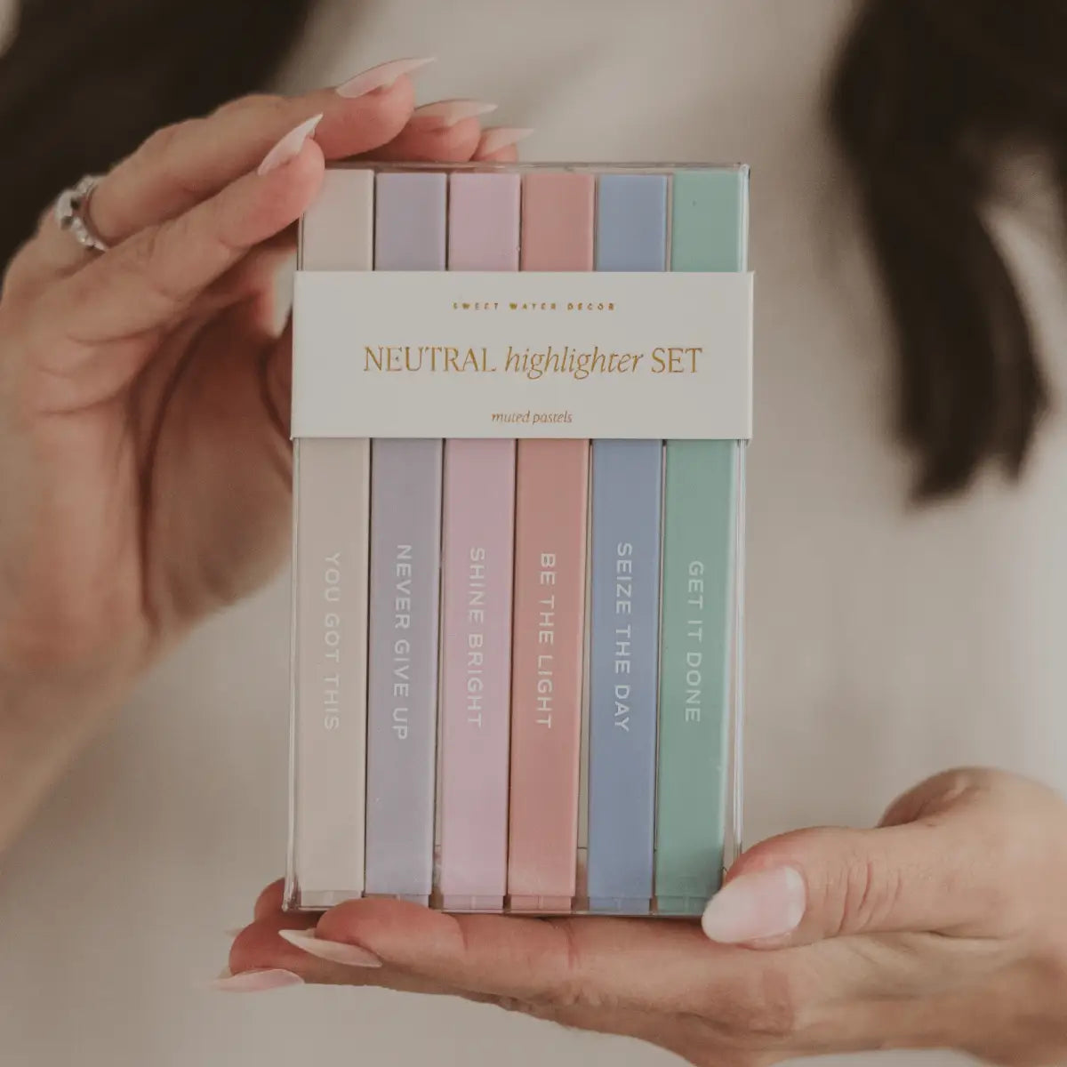 Neutral Highlighters Set - Sweet Water Decor