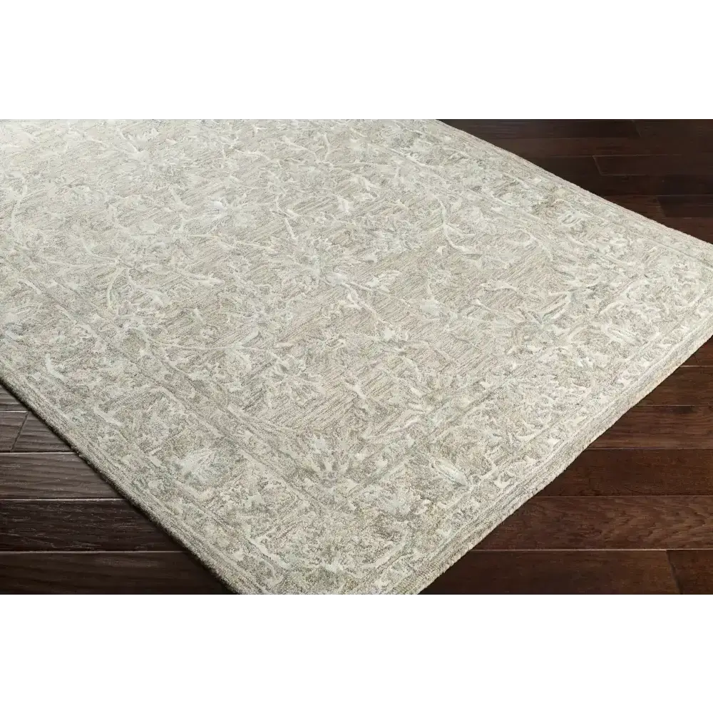 Neutral Wool Blend Area Rug - Boutique Rugs