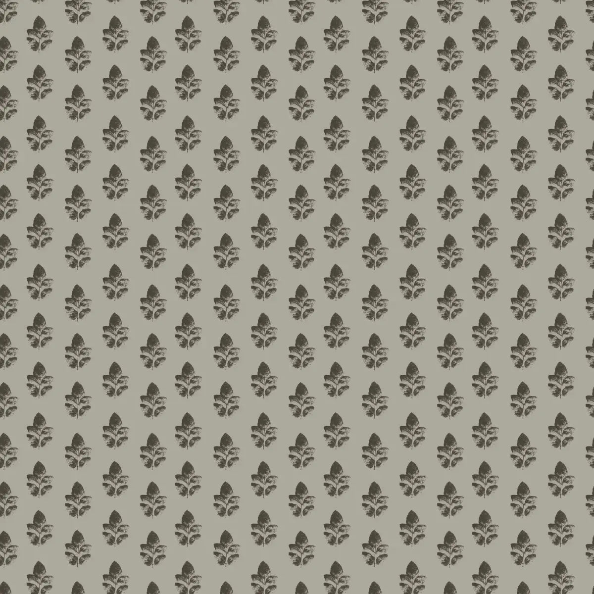 Neve Wallpaper - Block Print - by Ana Goldar Design - Sample 1 foot by 1 foot / Dark Green - Loomwell Home Goods