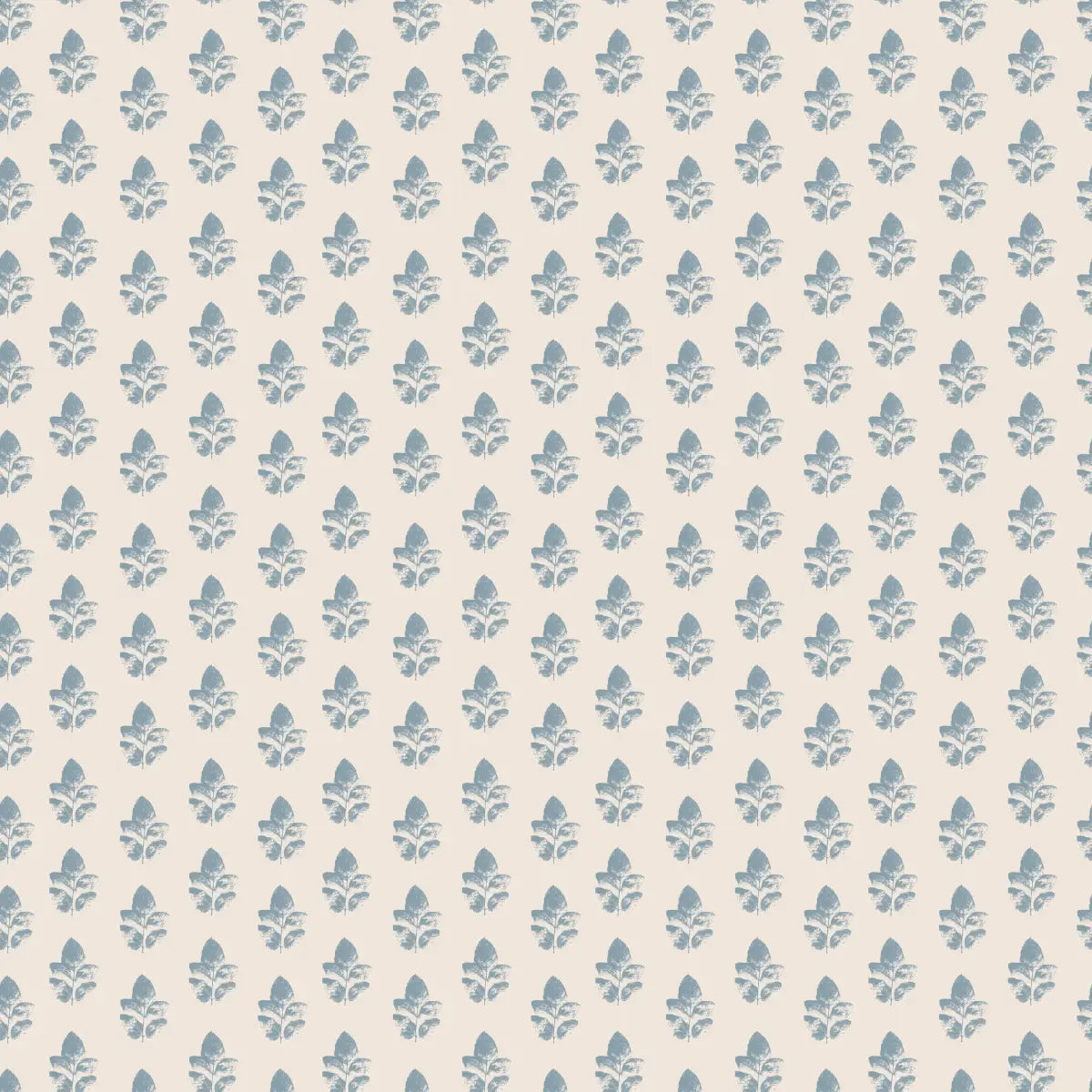 Neve Wallpaper - Block Print - by Ana Goldar Design - Sample 1 foot by 1 foot / Light Blue - Loomwell Home Goods