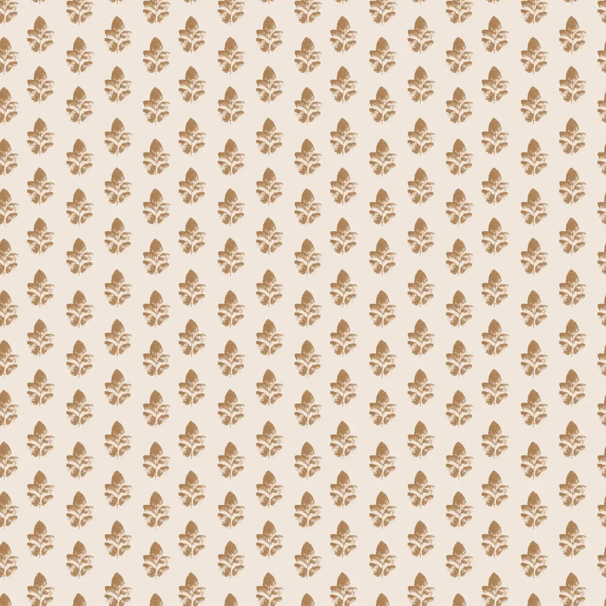 Neve Wallpaper - Block Print - by Ana Goldar Design - Sample 1 foot by 1 foot / Mustard - Loomwell Home Goods