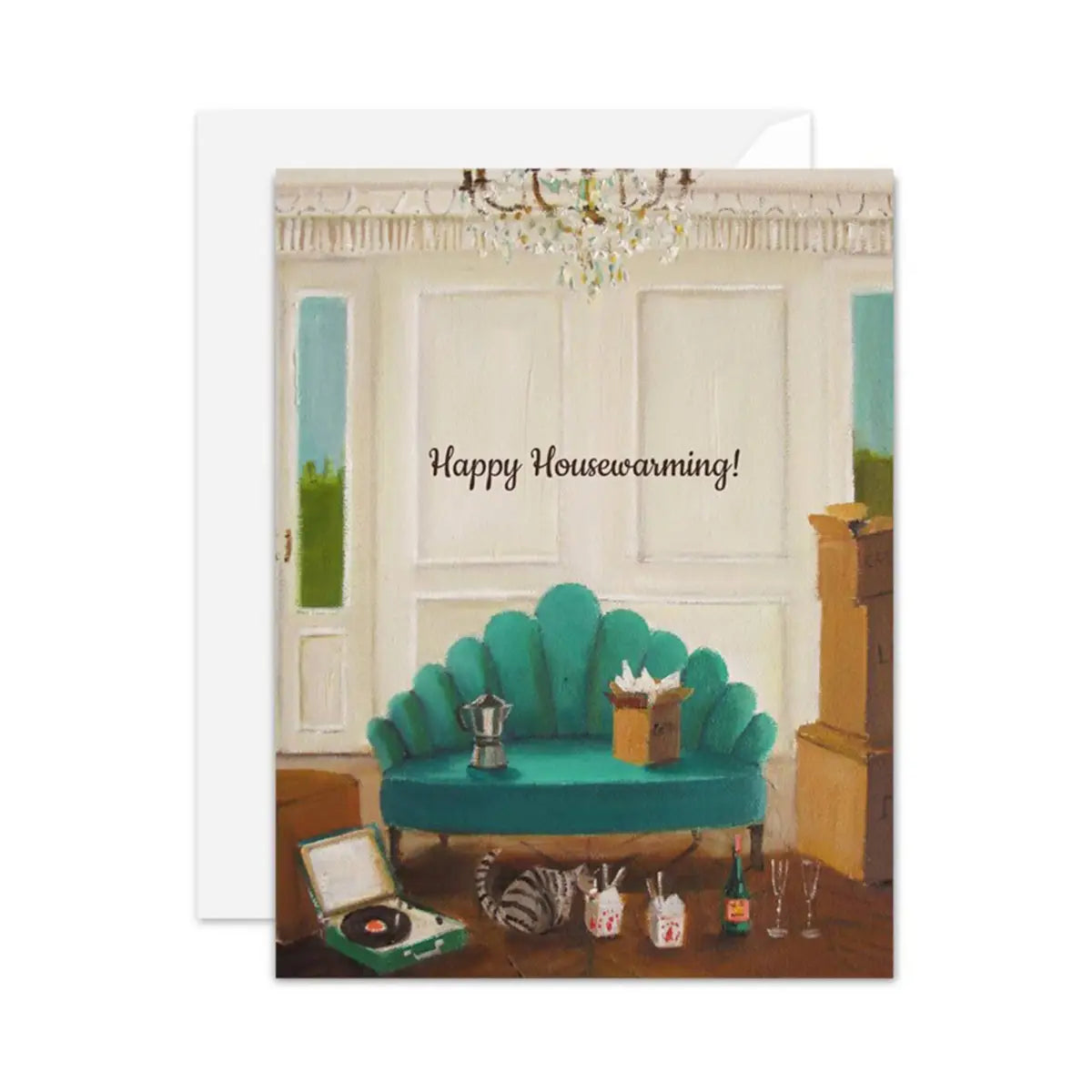 New Home Card - Happy Housewarming - Janet Hill - JANET HILL STUDIO