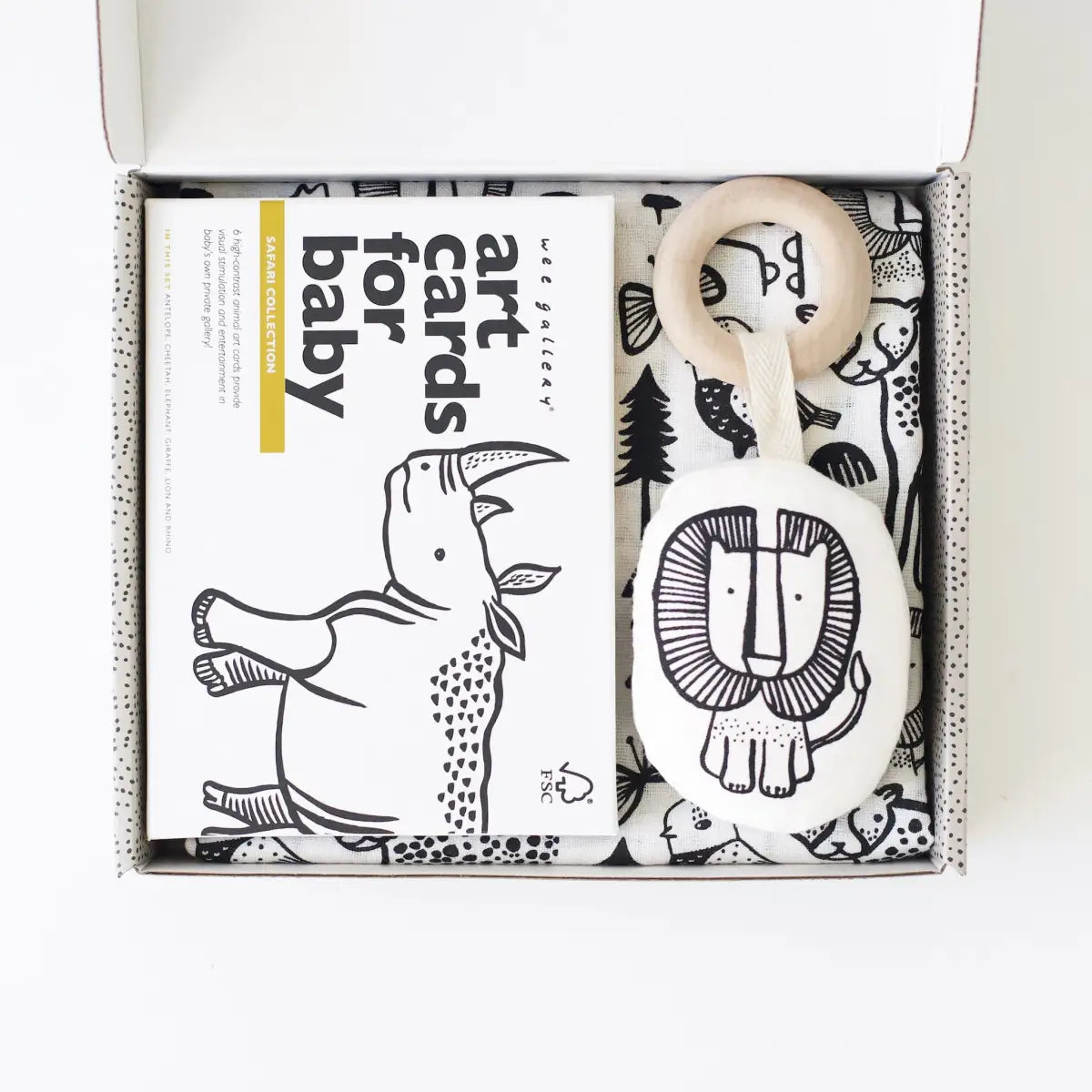 Newborn Baby Gift Set - Safari - Wee Gallery