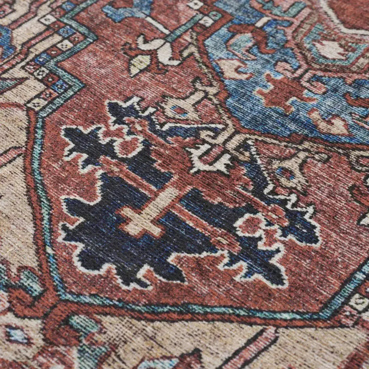 Neyland Washable Area Rug - 3’6’’ x 5’6’’ Rectangle - Boutique Rugs