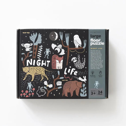 Night Life Floor Puzzle - Wee Gallery