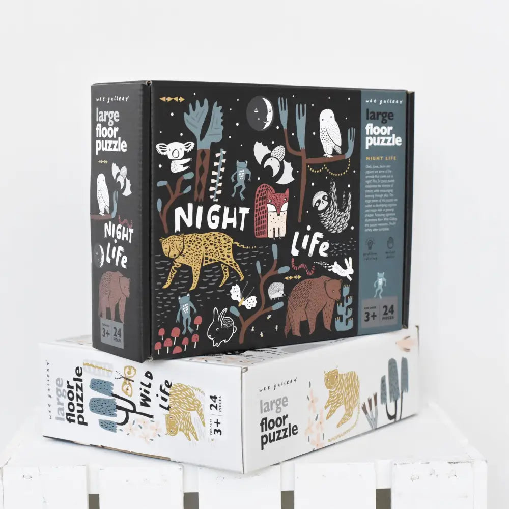 Night Life Floor Puzzle - Wee Gallery
