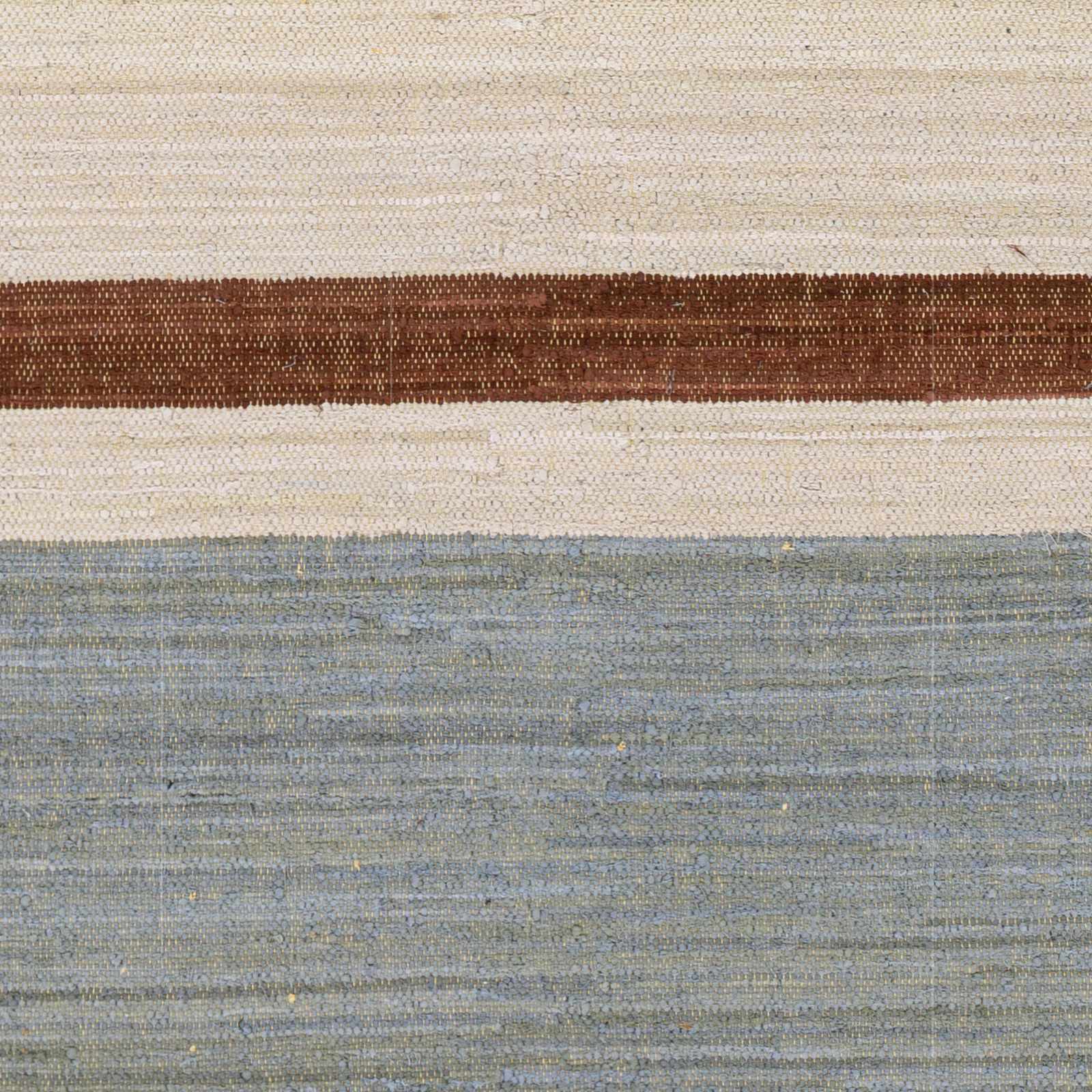 Modern Neutral Blocks Cotton Area Rug - Boutique Rugs